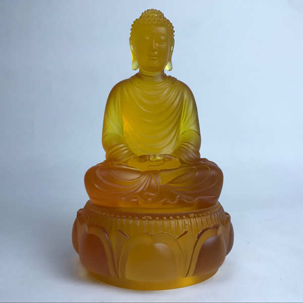 Artfamily Eco-Friendly Chinese Traditional Medicine Buddha Seven Avatar Mandala Crystal Engraved Statue Wedding Gift Jiangsu