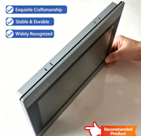 Écran tactile HMI MCGS 15,6 pouces TPC1650Ks RS-485/RS-232 Ethernet Résolution 1920x1080 Matériau aluminium Guangdong Industriel