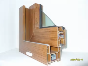 Phật sơn nhà máy cung cấp chất lượng cao nhựa uPVC đùn hồ sơ phong cách Pháp thiết kế cho các cửa sổ và cửa ra vào tại nhà máy sản xuất giá - Product Image 5