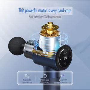 Pistol Pijat Fascia Otot Gagang Panjang, Mesin Pijat Elektrik Penghilang Lemak Tubuh, Pistol Pijat Panas dan Dingin untuk Relaksasi Otot - Product Image 4