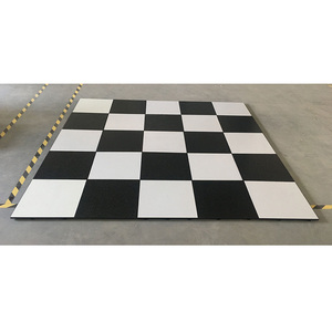Plancher de danse modulaire en PVC facile à installer, avec bordure en aluminium, pour mariage - Product Image 4