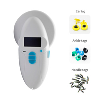 Lector de Chip para Mascotas, Dispositivo de Identificación de Perro y Gato, Lector de Microchip de 134,2 KHz, HDX EMID de Animal, HDX y EMID de 1 a 2, 2, 2