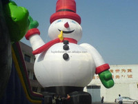 Nouvelle conception de bonhomme de neige gonflable géant, décoration de Noël, affichage extérieur pour les fêtes et les événements