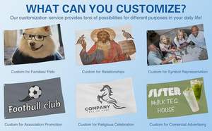 Bandera de Poliéster de Alta Calidad Personalizada con Personajes de Anime, Pancarta para Conciertos, Secado Rápido, 100cm*150cm, Impresión Digital - Product Image 5