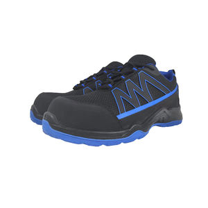 2024 nuevo diseño ligero transpirable punta de acero zapatos de seguridad de trabajo para hombres y mujeres - Product Image 6