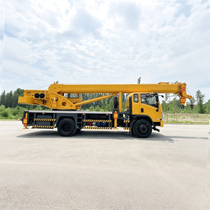 Grúa de Construcción de Bajo Precio, Grúa de Camión DONGFENG de 12t, Grúa Hidráulica Telescópica para Automóviles - Product Image 1