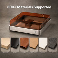 Machine de gravure laser 20W pour cadeaux personnalisés, bois, cuir, porte-clés, enseignes, artisanat et produits sur mesure pour les petites entreprises