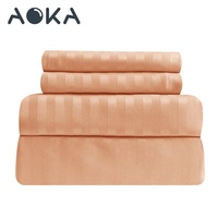 Drap-housse léger et lavable, respirant et doux pour la peau, taille Queen et King, idéal pour chambre d'hôtes et hôtel