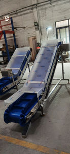 Kolay hareket sistemi yüksek kaliteli kova dikey Hist asansör PVC kemer büyük açı tırmanma asansör konveyörü - Product Image 2