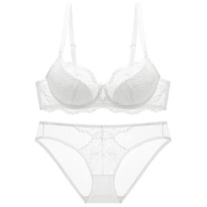 Lencería Sexy en Oferta, Hermoso Sujetador con Bordado de Encaje, Tirantes Ajustables, Bordado Floral, Sujetador Sexy para Mujer - Product Image 4