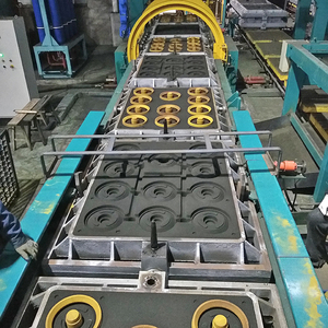 China Automatische Metalen Casting Machine Zand Casting Apparatuur Fles Molding Machine