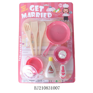 Juego de cocina de plástico <span class=keywords><strong>para</strong></span> <span class=keywords><strong>niñas</strong></span>, juego de comida de imitación, precio barato - Product Image 5
