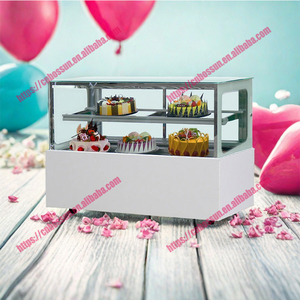 ตู้โชว์เค้กไฟฟ้าตู้โชว์เค้กตู้แช่เครื่องดื่มอุปกรณ์ในห้องครัว - Product Image 3