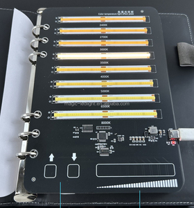 Xách tay máy tính xách tay <span class=keywords><strong>LED</strong></span> cuốn sách băng 5V 12V 24V RGB RGBW màu duy nhất ma thuật ánh sáng mẫu 2835 5050 2216 COB <span class=keywords><strong>LED</strong></span> Strip demo Kit cuốn sách - Product Image 1