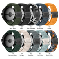 Bracelet de montre en nylon élastique personnalisé 41 mm 45 mm pour Google Pixel Watch 4 3 2, bande réglable sans couture en tissu pour femmes