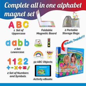 Chữ từ và số phù hợp với các đối tượng A-Z với bảng + Sách điện tử với 35 trò chơi học tập và Chính Tả - Product Image 6