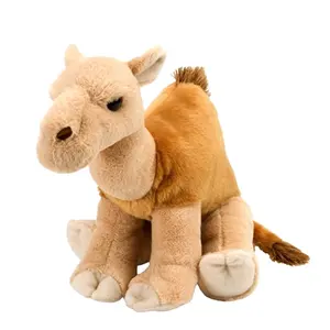 Peluche géante pour enfant, jouet de Zoo, animaux en peluche, chameau