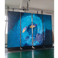 Afficheur numérique LED tout-en-un sur pied pour intérieur, affichage publicitaire, kiosque, résolution 4K, HDR 1000, luminosité personnalisable