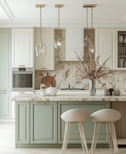 CBMmart Custom White Shaker Style Plywood Kitchen <strong>Cabinets</strong> <strong>Flat</strong> <strong>Pack</strong> Modern Modular Units for Australia - Product Image 2