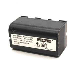 7.4V 4400mAh 리튬이온 배터리 GEB221 모든 라이카 시스템 1200 기기 및 파이퍼 100/200 레이저 토탈 스테이션용 - Product Image 1