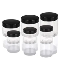 SANWOOD Slime Storage Box,12Pcs Clear Slime Storage Round Plastic Box  Container Foam Ball Cups with Lids