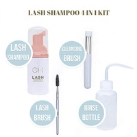 Kit de shampooing moussant pour extensions de cils, bio, végan, personnalisé, marque privée, fabrication sur mesure, vente en gros