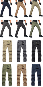Pantalones de <span class=keywords><strong>hombre</strong></span>, gran oferta, pantalones Cargo de lana impermeables <span class=keywords><strong>para</strong></span> <span class=keywords><strong>hombre</strong></span>, pantalones de <span class=keywords><strong>trabajo</strong></span> de senderismo, pantalones térmicos cálidos Softshell IX9 - Product Image 3