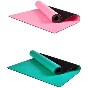 Hot Selling Exercise Yoga Mat Rubber Backed Extra Thick Cheap Price Gymnastic keep fit Workout Yoga Mats