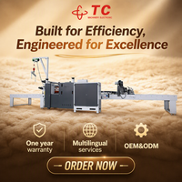 Machine de laminage PUR durable TC pour applications de colle thermofusible