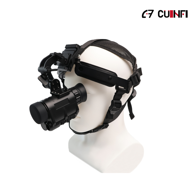 NVG20 Head-Mounted OLED Infrared Digital Night Vision Monocular 1-4X Tactical Hunting Security Scope 40 FOV WIFI Video