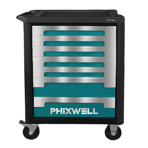 7 Drawers Heavy Duty Warehouse Garage Repair Shop <strong>Keyed</strong> <strong>Locking</strong> System Removable Tool Trolley Rolling Tool <strong>Cabinet</strong> With Wheels - Product Image 5
