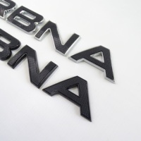 Emblème personnalisé ABS, lettre URBAN, badge avec décoration 3D, à appliquer sur le badge Range Rover, autocollant de voiture auto-adhésif