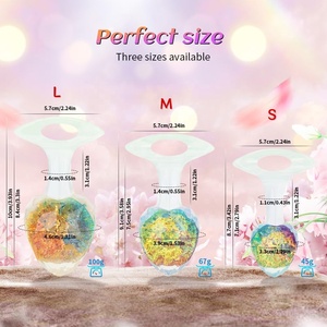 Tapón Anal de Silicona de Cristal para Hombres y Mujeres, Diseño con Cuentas de Cristal Integradas, Material Impermeable para una Fácil Limpieza, Juguetes Sexuales Duraderos - Product Image 6