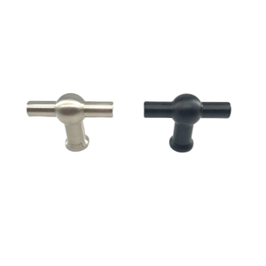 批发制造商橱柜抽屉门把手豪华软T杆把手室内门把手 - Product Image 3
