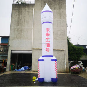 Fusée spatiale gonflable de décoration <span class=keywords><strong>scientifique</strong></span> de grande <span class=keywords><strong>activité</strong></span> extérieure personnalisée - Product Image 6