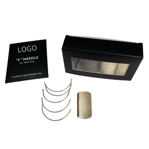 ด้ายฝ้ายสีดำสำหรับมืออาชีพ (ฝ้าย 100%) สำหรับเย็บต่อผม - Product Image 6