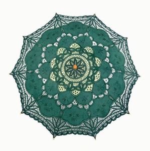 Popular Lace Parasol with Wooden Handle Promotional Party Supplies for Brides and Special Occasions - Product Image 5
