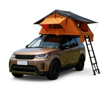 Tente de toit légère avec accessoires rapides, fabricants de tentes de toit souples personnalisées 4x4 pour le camping