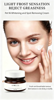 Crème Visage Éclaircissante et Correctrice du Teint Chongaini 30g Niacinamide Arbutine Hydratante Unifie le Teint OEM Marque Privée