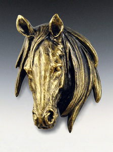 Escultura 3D de Bronce Pulido Personalizada, Adorno de Cabeza de León Dorado, Simplicidad y Potencia Cabeza de León Dorada con un Aspecto Regal - Product Image 5