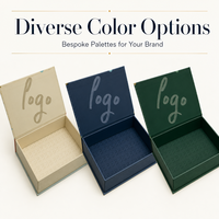 Scatole Magnetiche in Cartone Bianco a Forma di Libro con Logo Personalizzato, Design Gratuito, Chiusura a Ribalta, Confezione Regalo Rigida in Carta con Linguetta