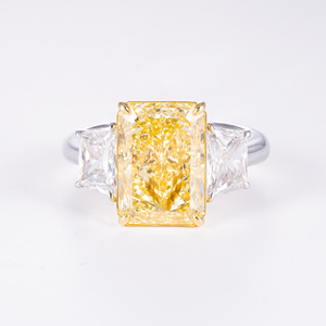 IGI chứng nhận 6ct rạng rỡ ưa thích phòng thí nghiệm phát triển kim cương Nhẫn 18K vàng sinh thái thân thiện món quà cưới trực tiếp từ nguồn nhà máy - Product Image 1