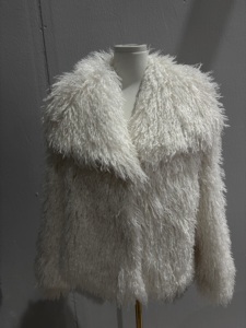 Women's Curly Faux Fur <b>Coat</b> Long Sleeve Open Front <b>Shaggy</b> Plush Winter Jacket Wholesale OEM - Product Image 6