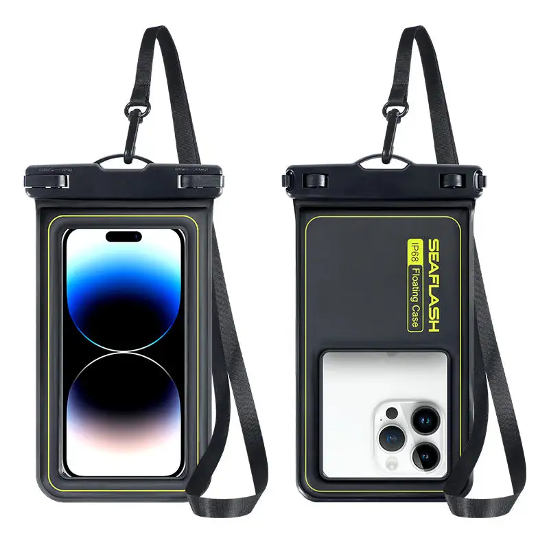 Waterproof Mobile Phone Pouch Universal Floating Dry Cellphone Bag For Swimming Outdoor Sport