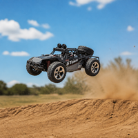 Voiture RC Buggy de Course Drift - Jouet Électrique Tout-Terrain pour Enfants et Adolescents avec Barre Lumineuse LED, Gros Pneus, Utilisation Intérieur/Extérieur, Modèle à l'Échelle 1:16