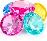 Énormes diamants acryliques pour jeux aquatiques d'été pour enfants sur la plage