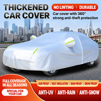 Housse de protection universelle pour véhicule, imperméable, résistante aux UV, anti-poussière, pour voiture, SUV, berline, pour le stationnement et le stockage en extérieur
