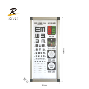 Equipamento óptico CB-008 LED <span class=keywords><strong>Visual</strong></span> <span class=keywords><strong>Chart</strong></span> Optometria Equipamento 5m <span class=keywords><strong>Visual</strong></span> Eye <span class=keywords><strong>Chart</strong></span> Gráfico de acuidade <span class=keywords><strong>visual</strong></span> para exames oftalmológicos - Product Image 2