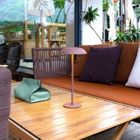 Nouvel arrivage Lampe de table à chargement tactile Veilleuse Protection des yeux Lumière décorative ambiante pour batterie de bar de restaurant