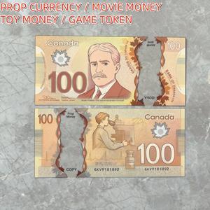 Dinero <span class=keywords><strong>de</strong></span> <span class=keywords><strong>Juguete</strong></span> <span class=keywords><strong>de</strong></span> Dólares Canadienses Ultrafinos para Bodas, Navidad, Cumpleaños y Eventos - <span class=keywords><strong>Billetes</strong></span> <span class=keywords><strong>de</strong></span> Plástico Realistas y Ecológicos - Product Image 4